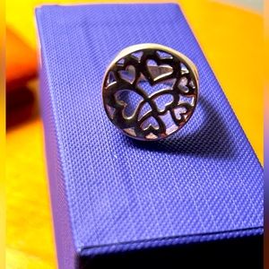 Sterling silver 925 heart ring